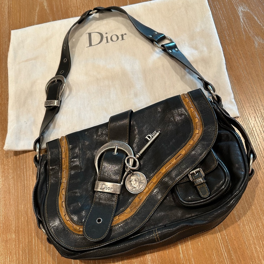 Dior vintage saddle bag